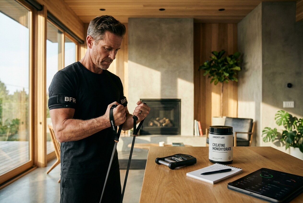 Biohacking domowy: Trening siłowy jako „polisa na życie” dla pokolenia 40+