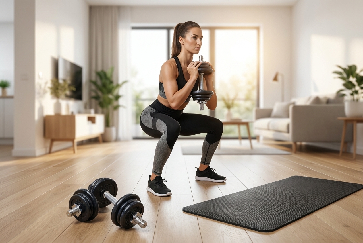 Trening Push-Pull-Legs z hantlami. Gotowy plan dla zapracowanych na 3 dni w tygodniu