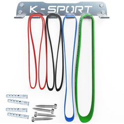 Wieszak na GUMY, SKAKANKI I AKCESORIUM FITNESS KSSL120