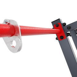 Drążek stacjonarny Ogrodowy zewnętrzny z poręczami, drabinką pionową i poziomą KSOZ006