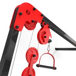 Brama treningowa 2x wyciąg dolny/górny atlas obrotowy bramowy KSSL021