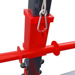 WIELOFUNKCYJNA KLATKA RACK DO ĆWICZEŃ KSSL025/2 Z WYCIĄGIEM 