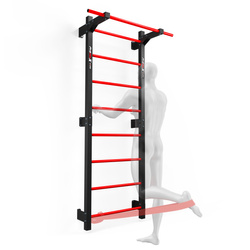 Drabinka metalowa do ćwiczeń podciagania dla dzieci gimnastyczna rehabilitacyjna z drążkiem  KSSL094