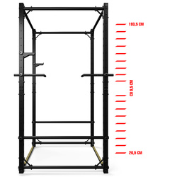 Klatka RACK+DRĄŻEK wielofunkcyjna do ćwiczeń  K-SPORT  KSSL026