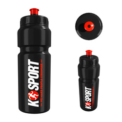 BIDON 750ml -  SHK006, Czarny