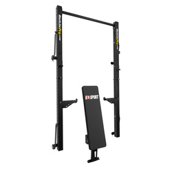ZESTAW SKŁADANY KSG014 ŁAWKA + RACK STOJAKI DO WYCISKANIA