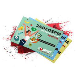 Dieta Jadłospis Rodzinny K-Sport 2000 KCAL