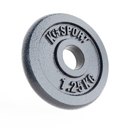 Obciążenie żeliwne krążek 1,25 kg O1.25  K-SPORT