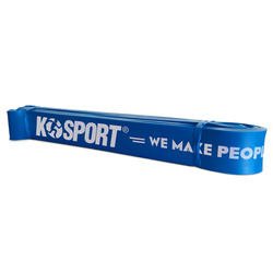 Power Band 2 - Wzmocniona Guma Treningowa K-SPORT NIEBIESKA 16-39 KG