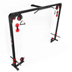 Brama treningowa 2x wyciąg dolny/górny atlas obrotowy bramowy KSSL021