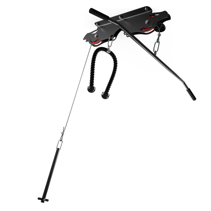 Wyciąg treningowy atlas górny+drążek do ćwiczeń sufitowy 140KG KSH013