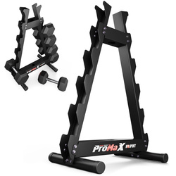 Stojak treningowy na Hantle i sztangę, gryf K-SPORT MFX035