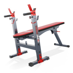 Zestaw KSSL112 Ławeczka + Sztangi + Obciążenia 95kg