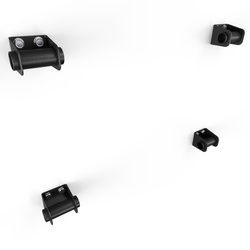 Drążek do podciągania ćwiczeń poręcz na ścianę 2W1 KSSL081/2