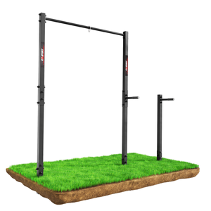 Drążek+poręcze do podciągania zewnętrzny ogrodowy-uchwyt na worek street workout  KSOZ002