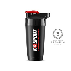 SHAKER 700ml - Circle technology SHK002, Czarny