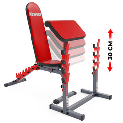 Zestaw STOJAKI TRENINGOWE + ŁAWKA + MODLITEWNIK KSSL103