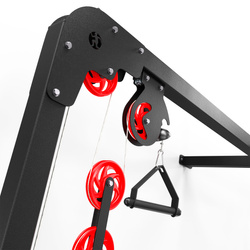 Brama treningowa 2x wyciąg dolny/górny atlas obrotowy bramowy KSSL021