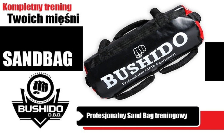 SANDBAG BUSHIDO, SAND BAG, FITNESS 35 KG