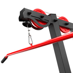 WYCIĄG Atlas treningowy wolnostojący stacjonarny POTRÓJNY  KSSL116