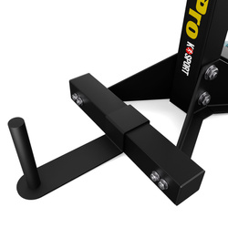 Docisk do stojaka treningowego KSG z uchwytem na obciążenie Stabilizacja stojaków KSG022