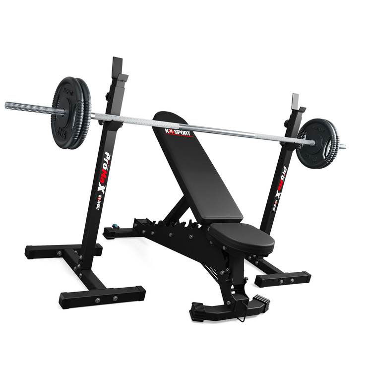 KSH012 Stojaki (2szt) treningowe do ćwiczeń pod sztangę ławkę gryf 200kg