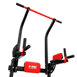 DRĄŻEK+PORĘCZE TRENINGOWE STACJONARNE DO ĆWICZEŃ PODCIĄGANIA MFX005