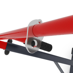 Drążek treningowy do ćwiczeń podciągania ścienny+ uchwyt na worek KSH002/SK