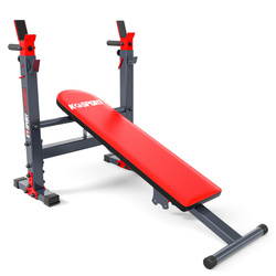 Ławka ławeczka pod sztangę do ćwiczeń stojaki skos dolny górny  KSSL110