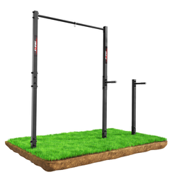 Drążek+poręcze do podciągania zewnętrzny ogrodowy-uchwyt na worek street workout  KSOZ002