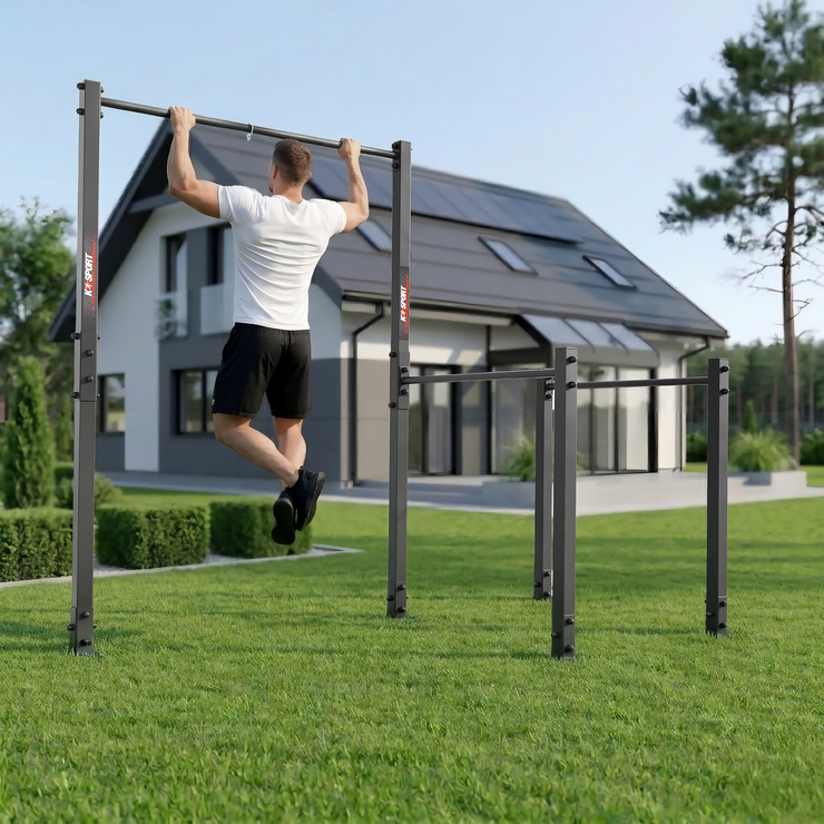 Drążek+poręcz do podciągania Zewnętrzny Ogrodowy-street workout KSOZ003