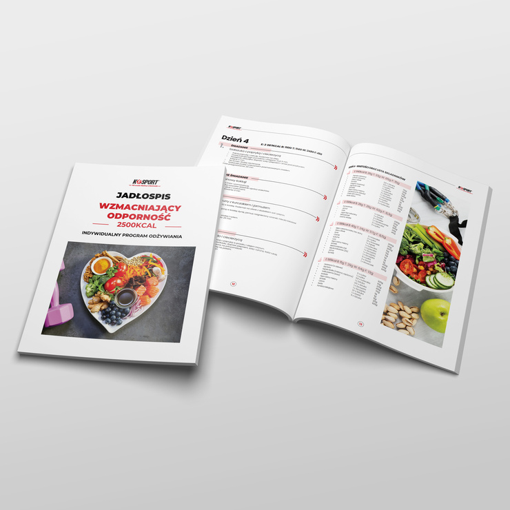 Dieta-Jadłospis Wzmacniający Odporność K-Sport 2500 kcal