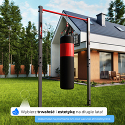 Drążek do ćwiczeń podciągania zewnętrzny OGRODOWY street workout KSOZ001 