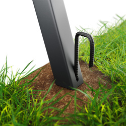 Huśtawka ogrodowa dwuosobowa makramowe siedzisko z poduszką KSOZ028