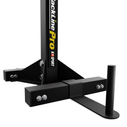 Docisk do stojaka treningowego KSG z uchwytem na obciążenie Stabilizacja stojaków KSG022