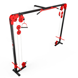 Brama treningowa 2x wyciąg dolny/górny atlas obrotowy bramowy KSSL021