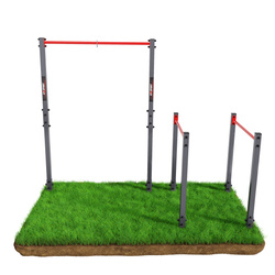 Drążek+Poręcz zewnętrzny do podciągania +uchwyt na worek Ogrodowy-street workout  KSOZ004