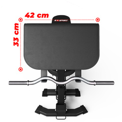 MODLITEWNIK do ławki KSG003 treningowy, PREACHER CURL
