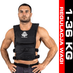 KAMIZELKA OBCIĄŻENIOWA Z OBCIĄŻENIEM 1-36 KG