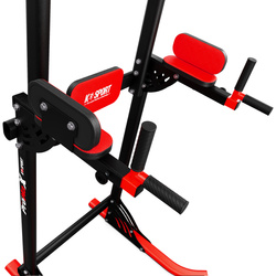 DRĄŻEK+PORĘCZE TRENINGOWE STACJONARNE DO ĆWICZEŃ PODCIĄGANIA MFX005