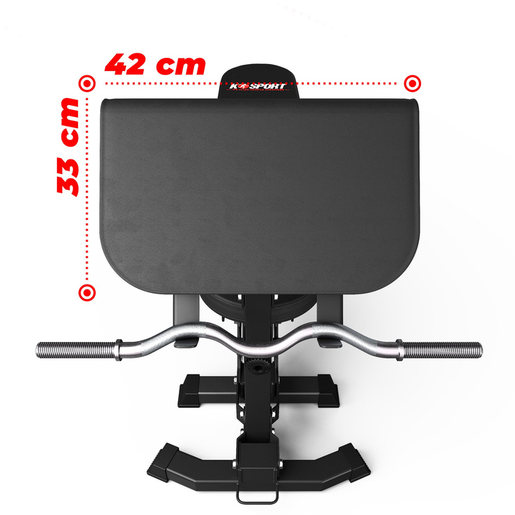 MODLITEWNIK do ławki KSG003 treningowy, PREACHER CURL