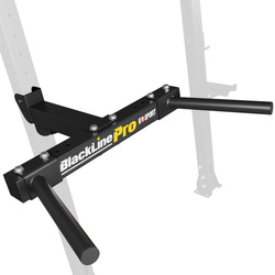 Poręcz DIP do pompek treningowy do ćwiczeń mięśni brzucha uchwyt do sprzętów serii BLACKLINE KSG027