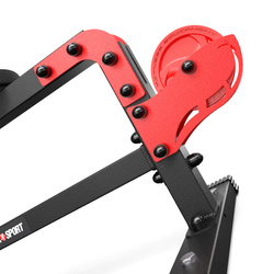 WYCIĄG atlas BRAMA do ĆWICZEŃ ściany GÓRNY DOLNY siedziskiem i blokadą KSSL017/2