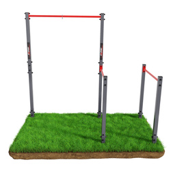 Drążek+poręcz do podciągania Zewnętrzny Ogrodowy-street workout KSOZ003