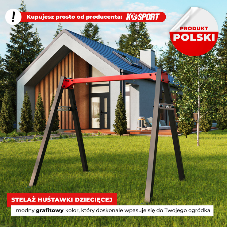 MINI STELAŻ HUŚTAWKI DZIECIĘCEJ K-SPORT KSOZ023 
