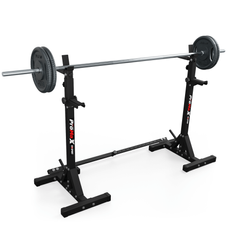 Stojaki wzmocnione treningowe do ćwiczeń pod ławkę sztangę gryf KSH027