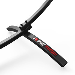 HAMAK + STELAŻ STALOWY KSOZ017 OGRODOWY DWUOSOBOWY OCYNKOWANY K-SPORT