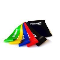 ZESTAW 5 GUM Power Band Mini- Gumy Treningowe do ćwiczeń mobility K-SPORT