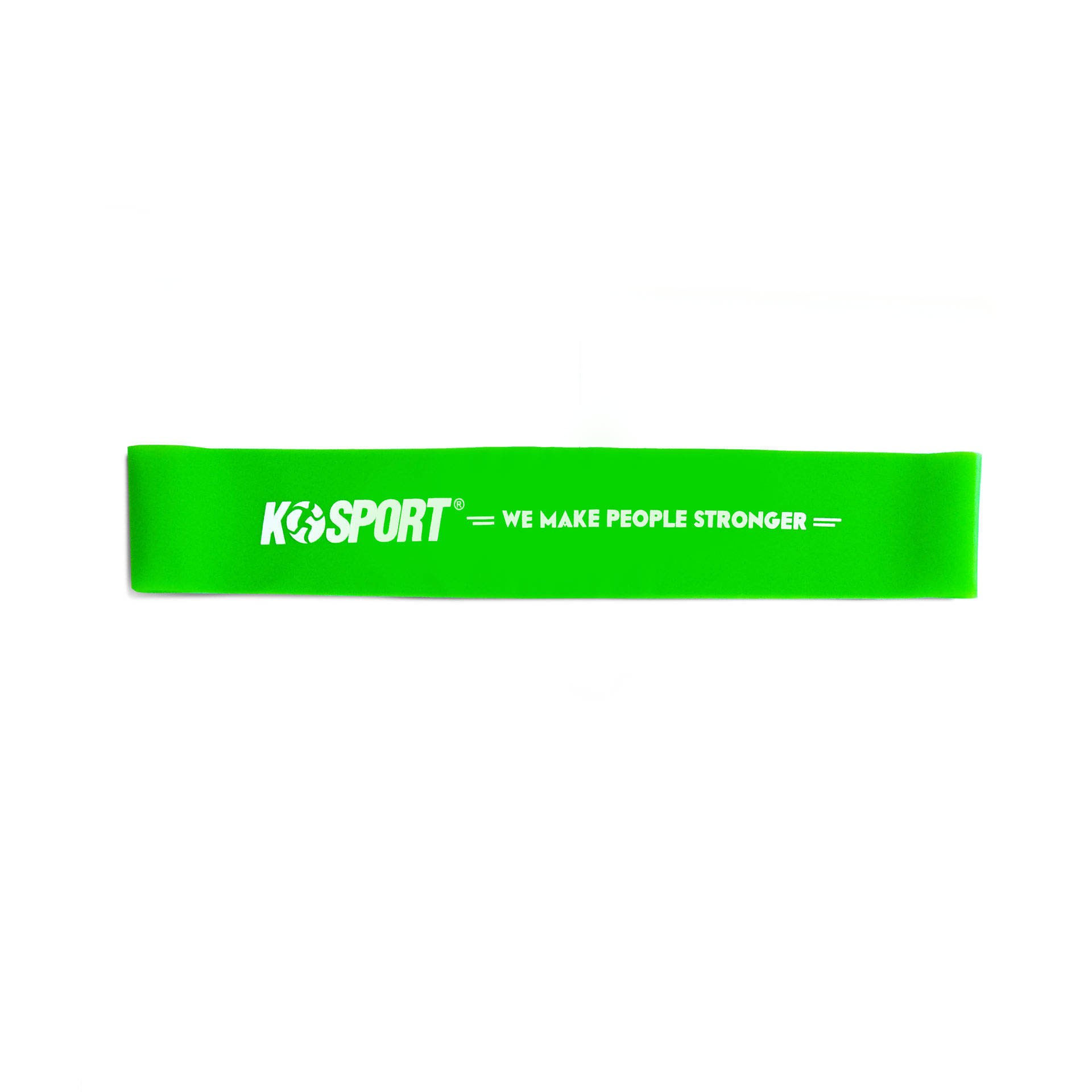 K-Sport Polska: Power Band Mini - Guma Treningowa do ćwiczeń Mobility zielona K-SPORT