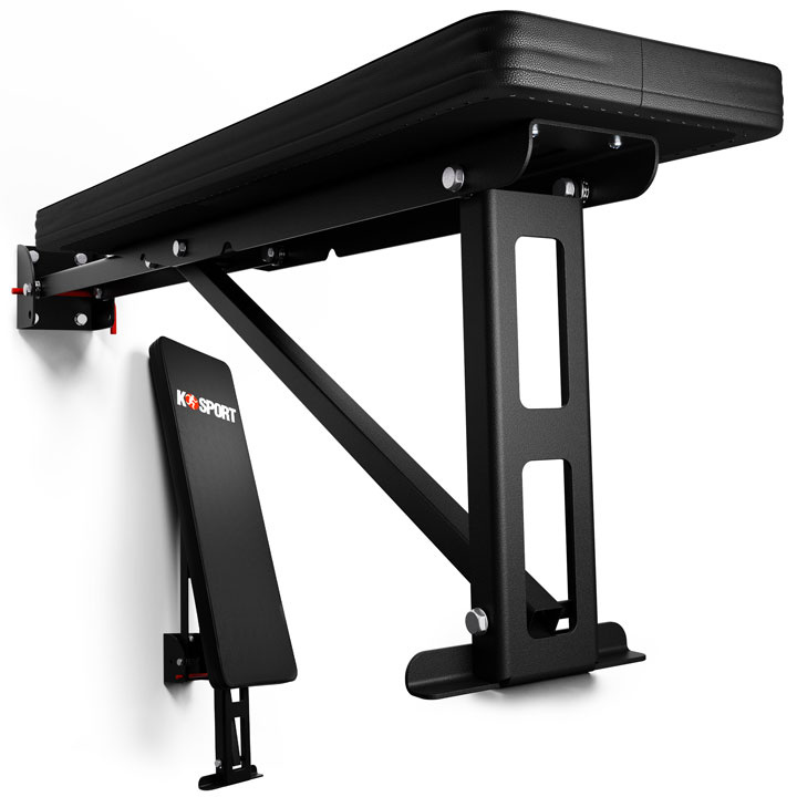 ZESTAW SKŁADANY KSG014 ŁAWKA + RACK STOJAKI DO WYCISKANIA